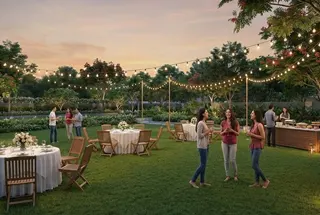 Party Lawn at Lodha Riservo