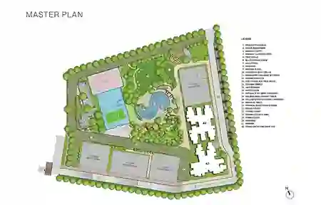 Lodha Riservo master plan layout